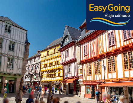 París, Bretaña y Normandía